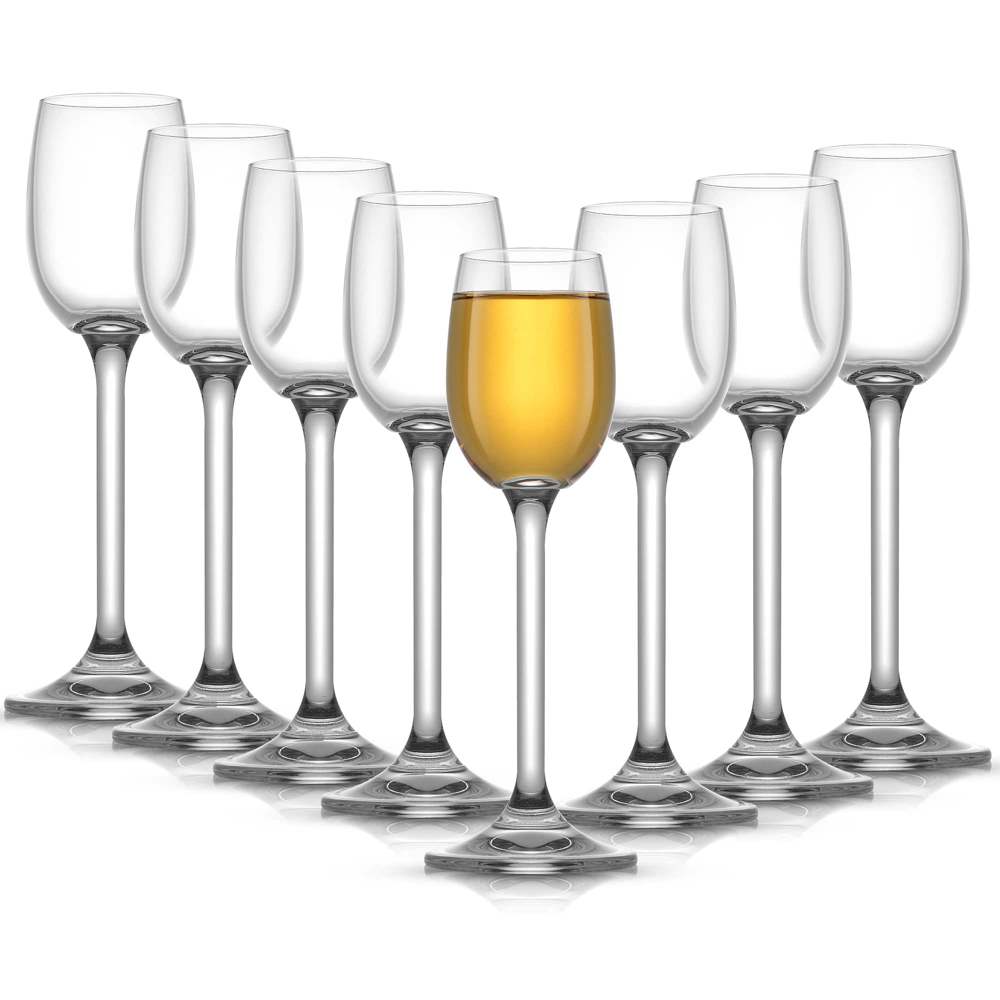 JoyJolt® Saga Crystal Liquor Glasses, 8ct.